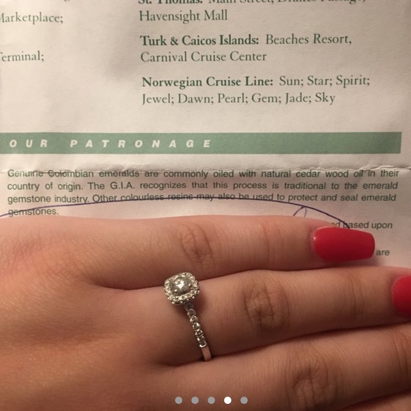 Genuine emerald bangle - Picture 4 of 4